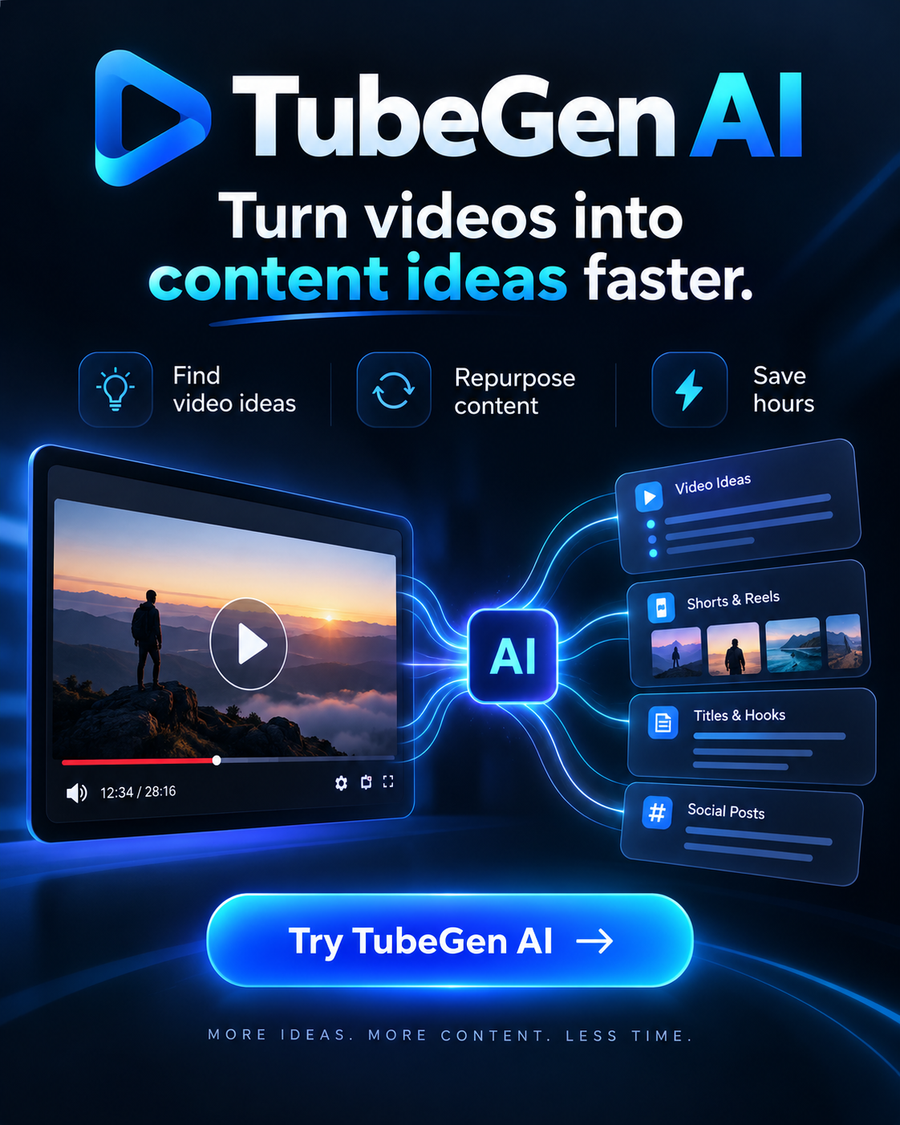 TubeGen AI review 2026 for faceless YouTube video creation